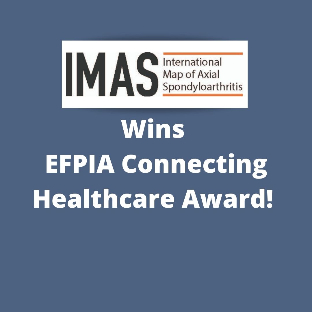 IMAS Wins EFPIA’s Connecting Healthcare Award!