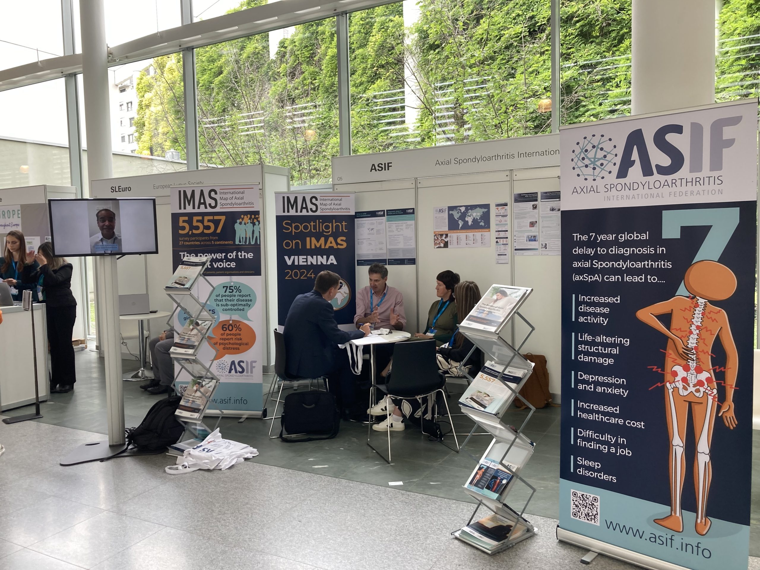 ASIF Booth at EULAR 2024