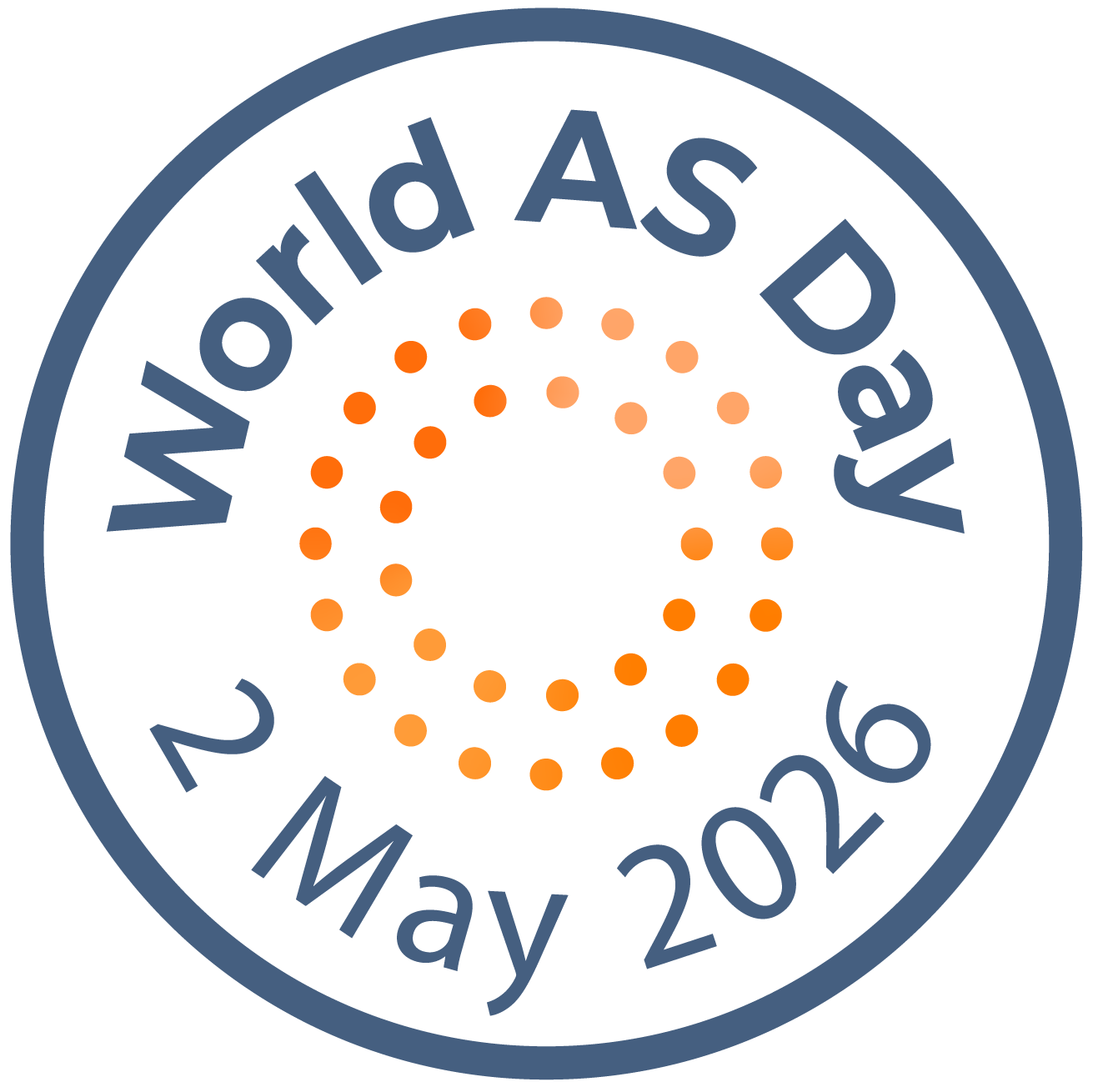 World AS Day 2026 logo